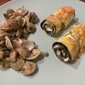 El cooksnap de jose manuel cuando hizo Rollitos de calabacín con salmón y queso.