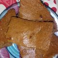 El cooksnap de Cinthia Vallejos cuando hizo Brownie (con Nesquik, sin manteca).