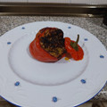 El cooksnap de Roberto marin diaz cuando hizo Pimientos rellenos de carne picada y arroz (horno).