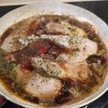 El cooksnap de Le Bacco cuando hizo Filetes de merluza en salsa con sésamo.