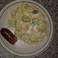 Siphiwe M F Mhiribidi's cooksnap of when they made Cucumber and Egg Macaroni Salad.