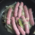 El cooksnap de Idis López cuando hizo Longanizas a la riojana.