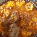 El cooksnap de Silvia cuando hizo Guiso de lentejas.