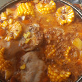 El cooksnap de Silvia cuando hizo Guiso de lentejas.