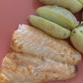 El cooksnap de Irene-Guirao cuando hizo Salmón con patatas.