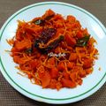 Jasmin Motta _ #BeingMotta's cooksnap of when they made Carrot poriyal.