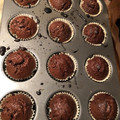 El cooksnap de Ana María Amador cuando hizo Muffins de chocolate.