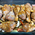 El cooksnap de Elena cuando hizo Muslitos de pollo asados con tomatitos y champiñones.