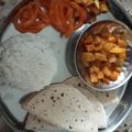 thakkarmansi's cooksnap of when they made દુધી- બટેકા નું શાક (Dudhi Potato Shak Recipe in Gujarati).
