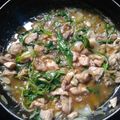 Cooksnap dari Evi Rafi'atus saani untuk resep Ayam Tumis Bayam Saus Tiram