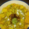 Chandra kamdar का कुकस्नैप जब उन्होंने खाकरा चाट (Khakhra chaat recipe in hindi) बनाया था।