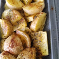 El cooksnap de Beacocinilla cuando hizo Patatas gajo o cajún en 10 minutos al microondas con Lékué estuche de vapor.