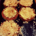 El cooksnap de Yake Ramirez cuando hizo Pizzeta de arroz con mozzarella y huevo.