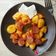 Cooksnap από Sitronella στη συνταγή Λουκάνικα με πατάτες γιαχνί
