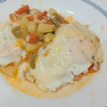 El cooksnap de Ari Rodriguez cuando hizo Huevos desayuno.