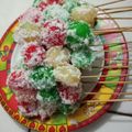 Cooksnap dari Elis Susanti untuk resep Sate ubi warna-warni (plenggong) 🍡🍡