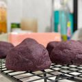 Kawai Suen 的 紫薯麻糬波波 cooksnap
