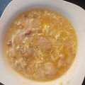 El cooksnap de Sergio Gómez García cuando hizo Sopa de ajo Mambo.