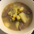 El cooksnap de Natalia Vergara cuando hizo Estofado de Vacuno.