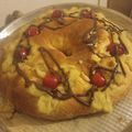 El cooksnap de Mariano Riquel cuando hizo Rosca de pascua casera.