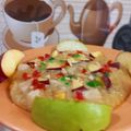  Mrinalini Sinha का कुकस्नैप जब उन्होंने फ्रूट स्टफ्ड नेट पैनकेक (Fruit stuffed net pancake recipe in Hindi) बनाया था।