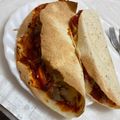El cooksnap de Débora Cantero Martínez cuando hizo Wrap de lomo, pimientos y queso.