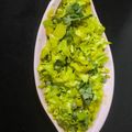 Ila Naik's cooksnap of when they made કોબીજ વટાણા નું શાક (Cabbage Vatana Shak Recipe In Gujarati).