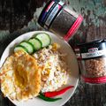 Cooksnap Norida Alias semasa beliau membuat Nasi Goreng Black Pepper Simple!.