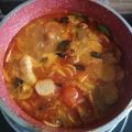 Cooksnap myhana hanna semasa beliau membuat Gulai Ayam Kampung.
