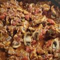 Lauren's cooksnap of when they made Lauren's Homemade Spaghetti Sauce.
