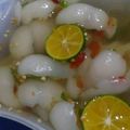Cooksnap dari Bunda Ghazia untuk resep Asinan rambutan pedas asam manis