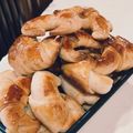 El cooksnap de Camila Boggiatto cuando hizo Medialunas.