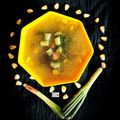 Manisha Sampat का कुकस्नैप जब उन्होंने स्वीट कॉर्न वेज सूप (sweet corn veg soup recipe in Hindi) बनाया था।