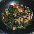 Cooksnap dari Kartika Kumalasari untuk resep Tumis kangkung jamur kancing