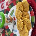 El cooksnap de Agripina picón. cuando hizo Patacones de plátano verde.