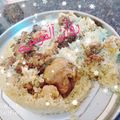 صورة من روٌآنِ آلَمًوٌسِﮯ، شاركها بعد تجربة وصفة مقلوبة زهرة وباذنجان