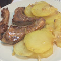 El cooksnap de Marc Casorran cuando hizo Costillas de cerdo asadas.