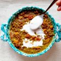 il Le Ricette Di Naty quando ha preparato Curry di lenticchie con latte di cocco e pane naan