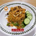 Cooksnap Mahadiah semasa beliau membuat Nasi Goreng sardin.