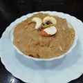 Aruna Thapar का कुकस्नैप जब उन्होंने सूजी हलवा (suji halwa recipe in Hindi) बनाया था।