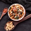 El cooksnap de Deepa Rupani cuando hizo Ensalada tibia de garbanzos y kale.