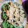 El cooksnap de Andrea Carranza cuando hizo Tallarines verdes.