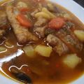 El cooksnap de Jesús Reyes cuando hizo Guiso de patatas, costillas y verduras.