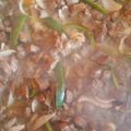El cooksnap de Anny Hernández cuando hizo Hígado de res Ranchero.