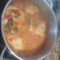 El cooksnap de carmen Rosa cuando hizo Merluza a la marinera.