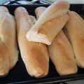 El cooksnap de Rocio Diaz cuando hizo Pan baguette o francés.