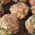 El cooksnap de FlaaCaas1209 cuando hizo Croquetas de espinaca y arroz integral.