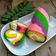 Cooksnap dari Anik P@won Qulo untuk resep Bolu Gulung Kukus Batik *gluten-free & pewarna alami