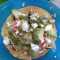El cooksnap de Karina Pérez Rojas cuando hizo Tostadas de salpicón de pollo.