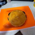El cooksnap de Rihana Alvarez cuando hizo Flan de queso.